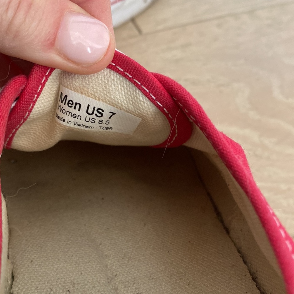 Red Vans - Picture 5 of 5